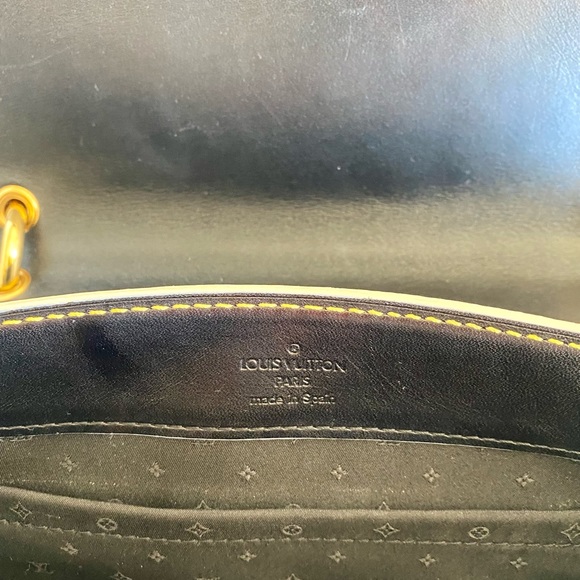 LOUIS VUITTON BLACK SUHALI LEATHER LE TALENTUEX BAG - Picture 10 of 14